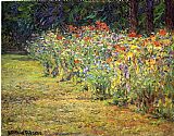 Flower Border by John Ottis Adams